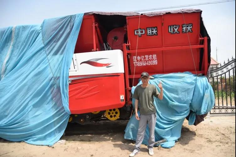 很慶幸,中聯(lián)收獲花生機是我人生中的
臺農(nóng)機